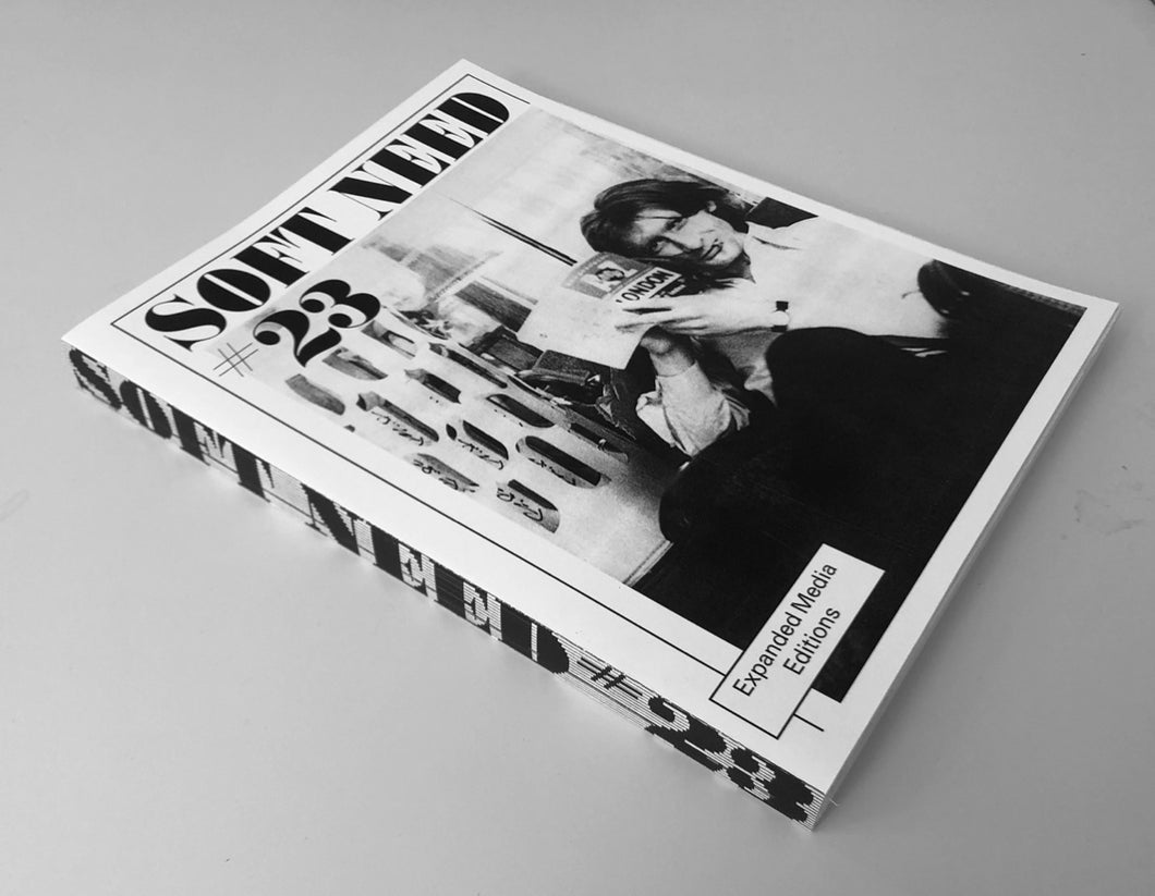 Brion Gysin & William Burroughs - Soft Need 23 ART BOOK