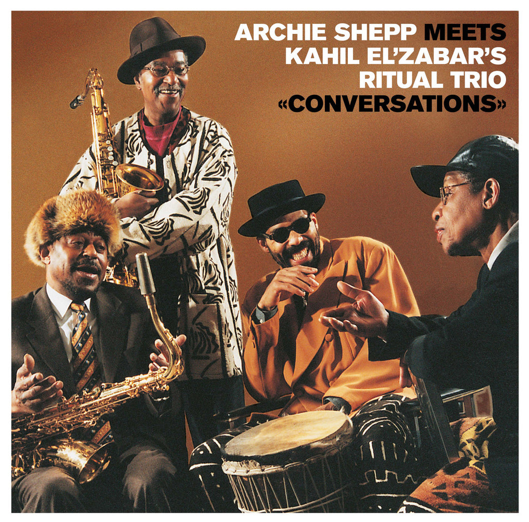 Archie Shepp Meets Kahil El'Zabar's Ritual Trio - Conversations 2xLP