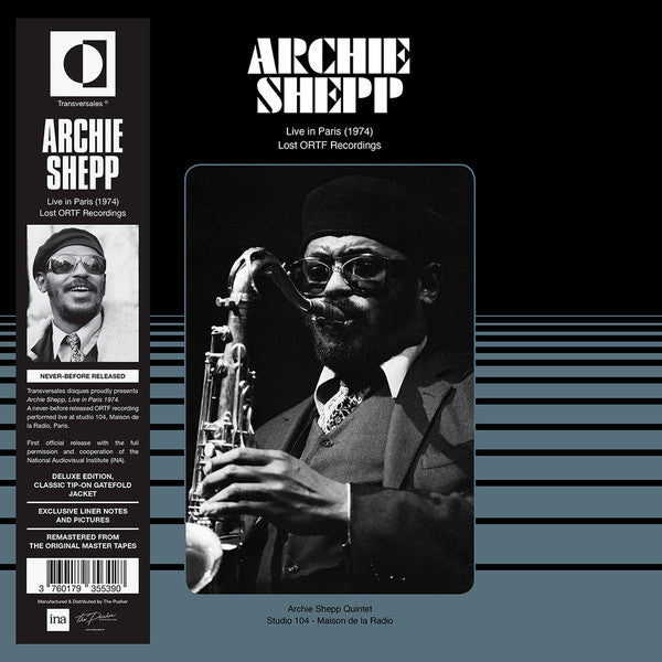 Archie Shepp ‎- Live In Paris 1974 - Lost ORTF Recordings LP