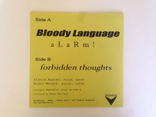 Load image into Gallery viewer, Control Unit - Bloody Language 7&quot; ltd.300 black vinyl
