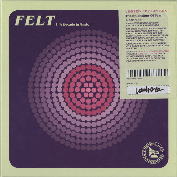 Felt- The Splendour Of Fear CD+7