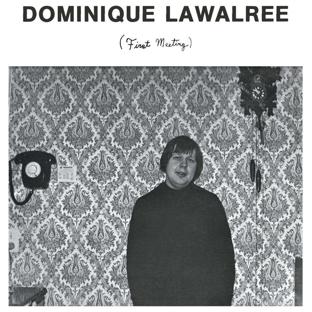 Dominique Lawalree - First Meeting LP [ltd.500 / clear vinyl]